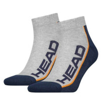Носки Head Performance Quarter 2-pack/grey/blue