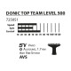 Ракетка для настольного тенниса Donic Top Team 500 Gift Set (ракетка + 3 мяча + чехол)