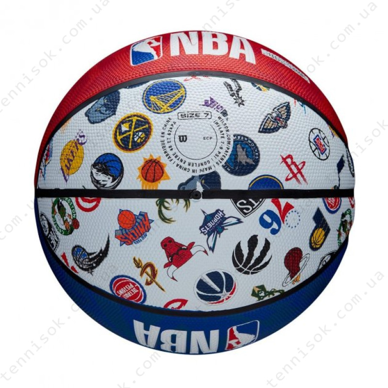 Мяч баскетбольный Wilson NBA All Team BSKT RWB