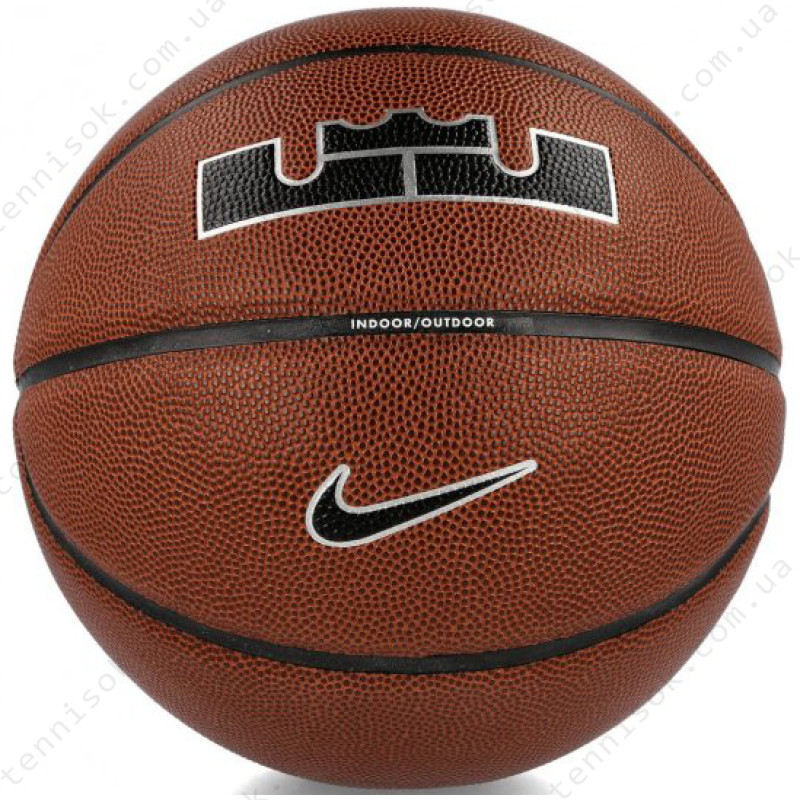Мяч баскетбольный Nike All Court 8P 2.0 L James Deflated Amber/Black/Metallic Silver