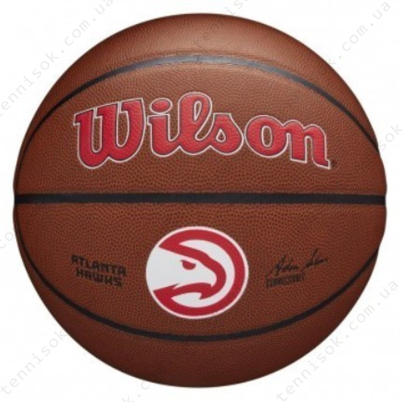 Мяч баскетбольный Wilson NBA Team Alliance Bskt Atl Hawks