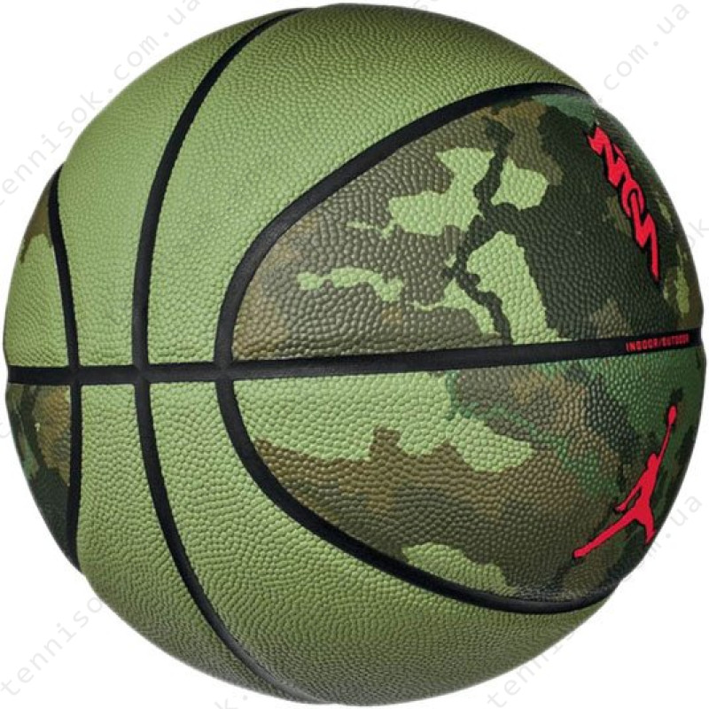 Мяч баскетбольный Nike Jordan All Court 8P Z. Williamson Deflated Asparagus/Black/Uni