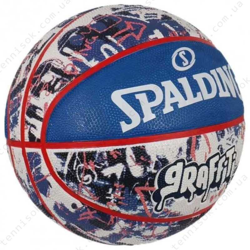 Мяч баскетбольный  Spalding Graffiti Blue Red 84377Z