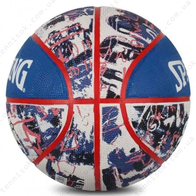 Мяч баскетбольный  Spalding Graffiti Blue Red 84377Z