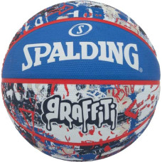 Мяч баскетбольный  Spalding Graffiti Blue Red 84377Z