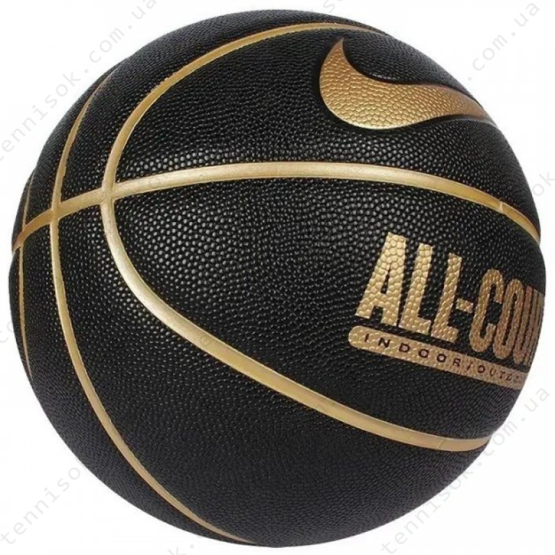 М'яч баскетбольний Nike Everyday All Court 8P Black/Metallic Gold/Black/Metallic Gold