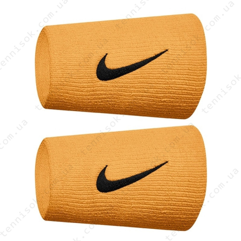 Напульсники Nike Swoosh Double Wide Wristband Orange N0002466845OS