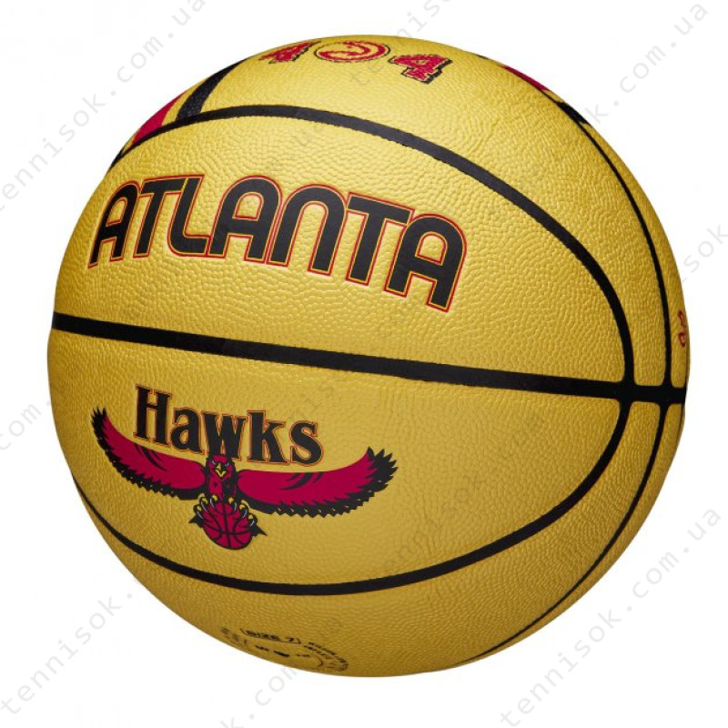 М'яч баскетбольний Wilson NBA Team City Collector BSKT Atlanta Hawks