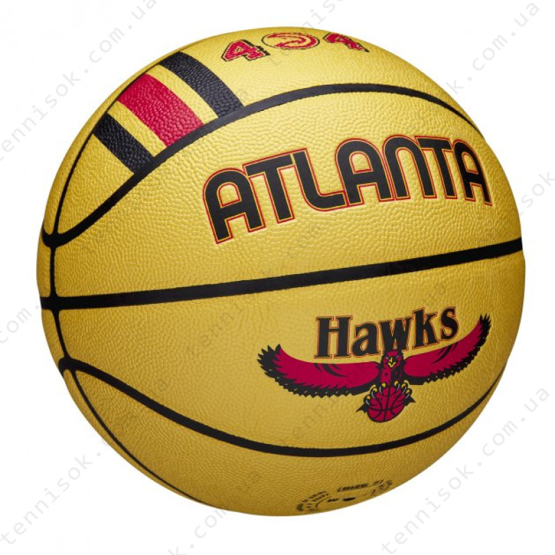 М'яч баскетбольний Wilson NBA Team City Collector BSKT Atlanta Hawks