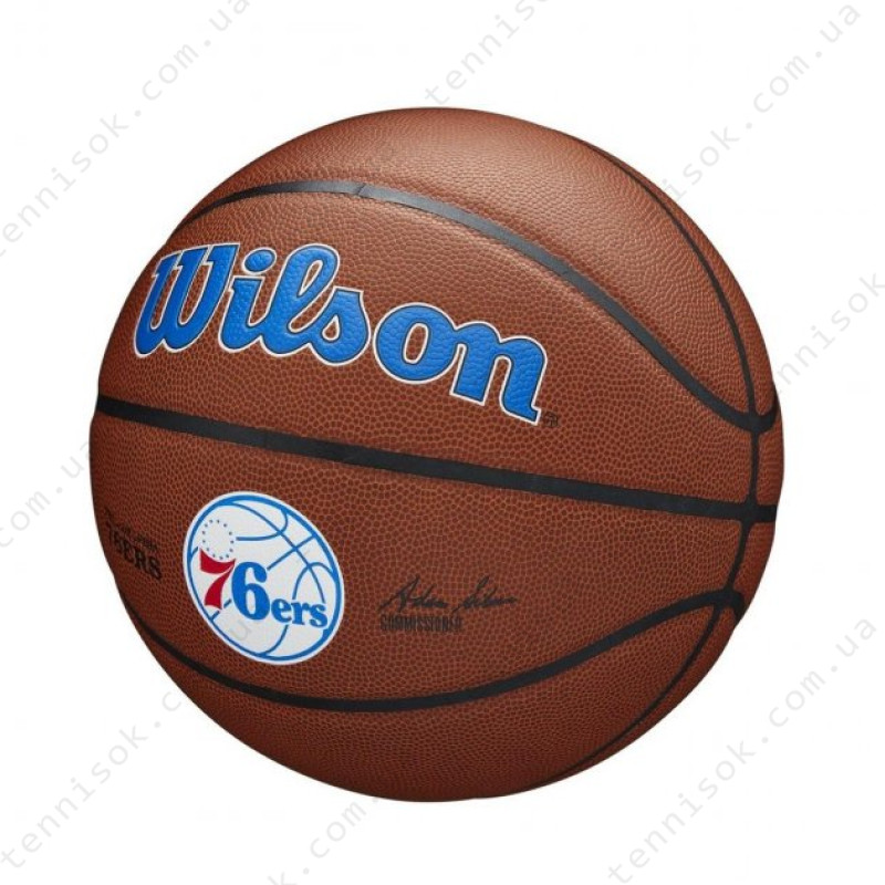 Мяч баскетбольный Wilson NBA Team Alliance BSKT PHI 76ERS 295