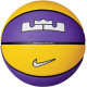 М'яч баскетбольний Nike Playground 2.0 8P L James Deflated Court Purple/Amarillo/Black/White