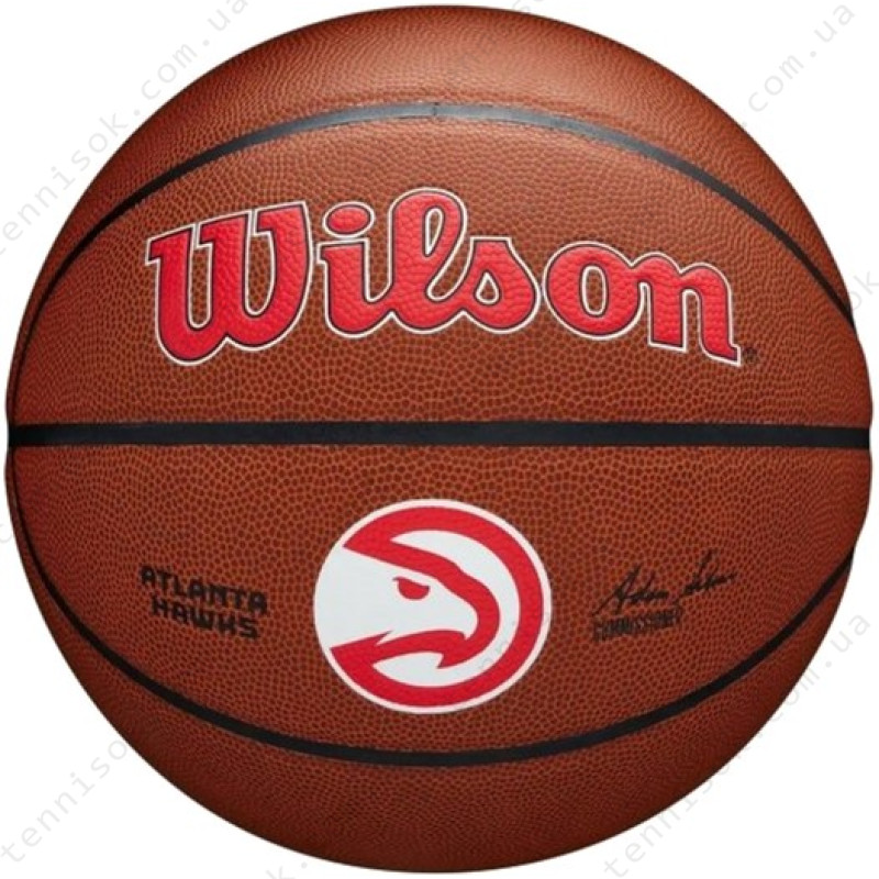 Мяч баскетбольный Wilson NBA Team Alliance Bskt Atl Hawks