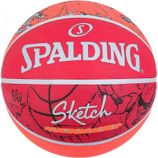 Мяч баскетбольный  Spalding Sketch Drible 84381Z