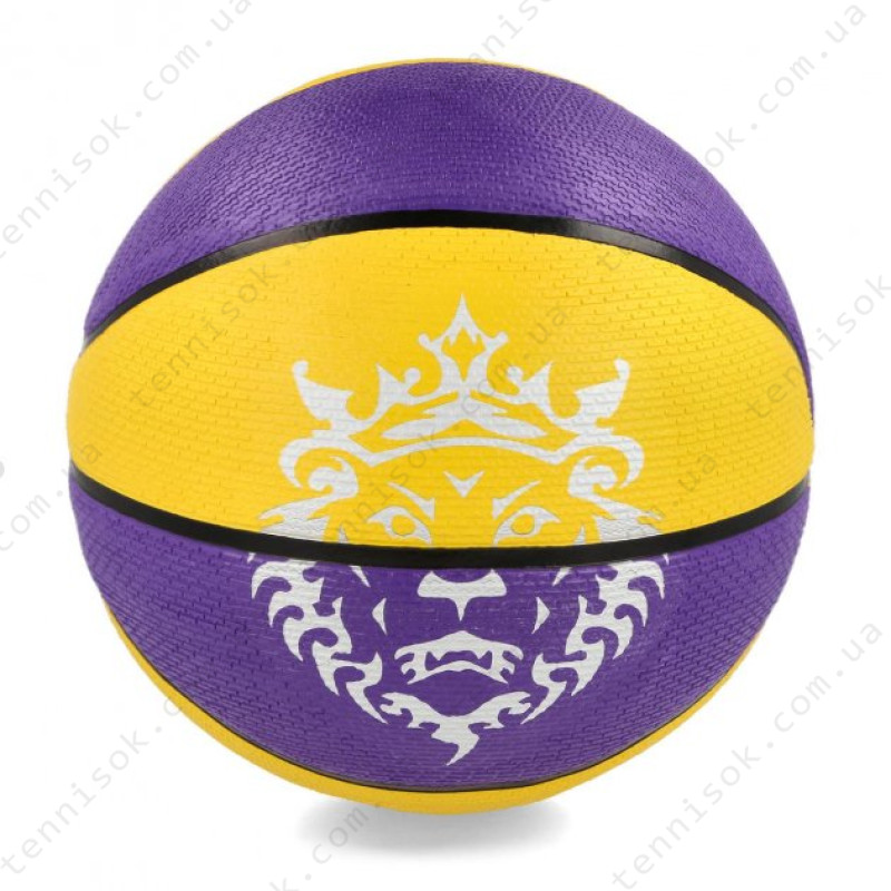 М'яч баскетбольний Nike Playground 2.0 8P L James Deflated Court Purple/Amarillo/Black/White