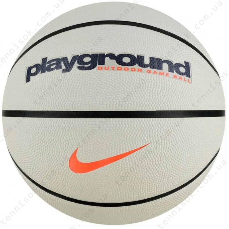 М'яч баскетбольний Nike Everyday Playground 8P Graphic Deflated light Bone/Navy/Black/Orange