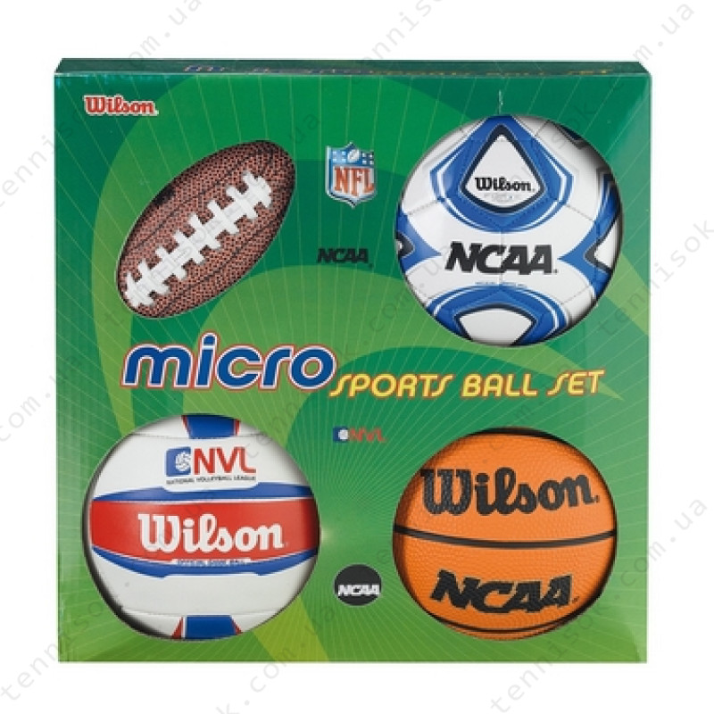 Набор мячей Wilson Micro Sports 4Ball Kit