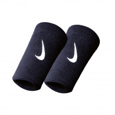 Напульсники Nike Swoosh Double Wide Wristband OBSIDIAN/WHITE N0002466416OS