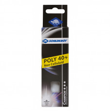 Шарики Donic Champion 40+ 3* White 3pcs