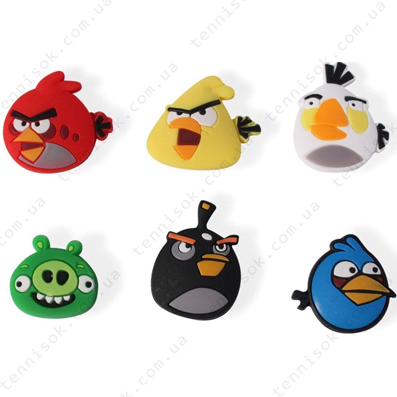 Виброгасители Angry Birds Vibration Dampener 6pcs