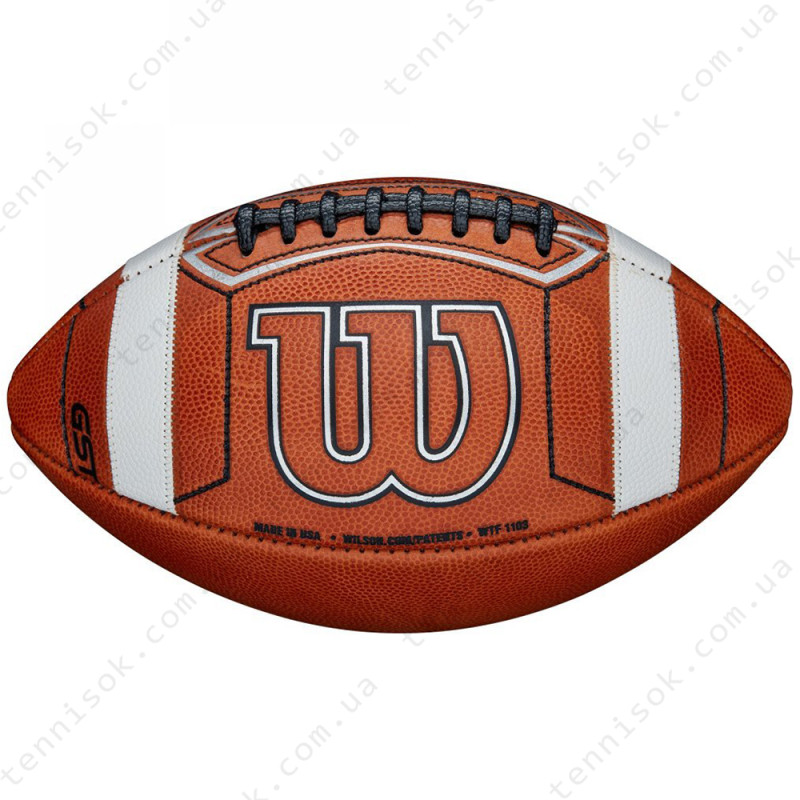 Мяч для регби Wilson GST Prime FB Official College SS19