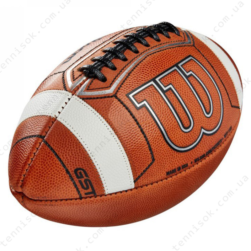 Мяч для регби Wilson GST Prime FB Official College SS19