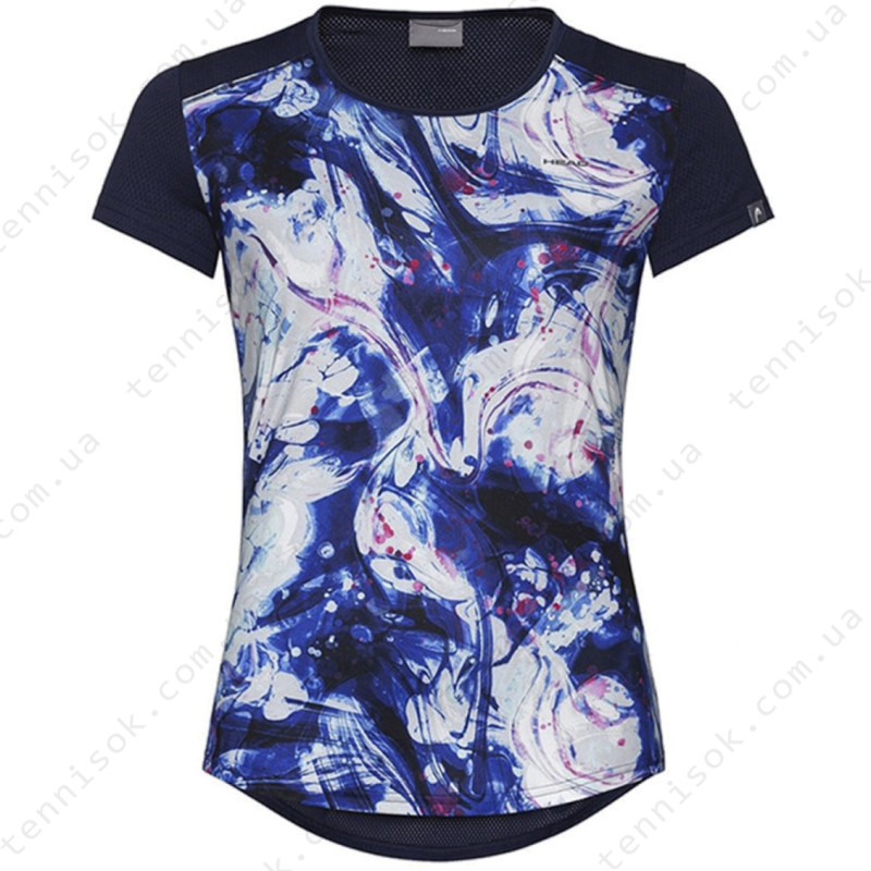  Футболка Head Summy Print/Navy 814230