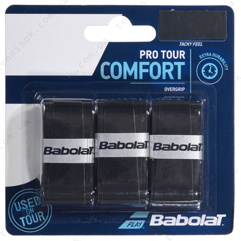 Обмотки Babolat Pro Tour Black 3pcs 653037-105
