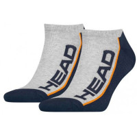 Шкарпетки Head Performance Stripe Sneaker 2P Grey / Blue