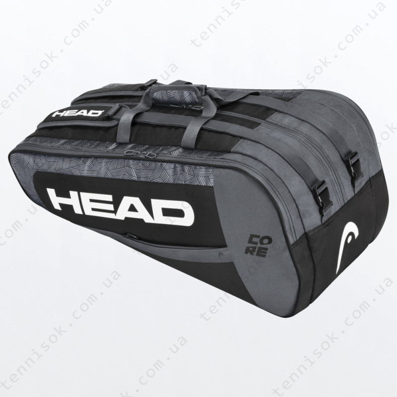 Теннисная сумка Head Core 9R Supercombi BKWH