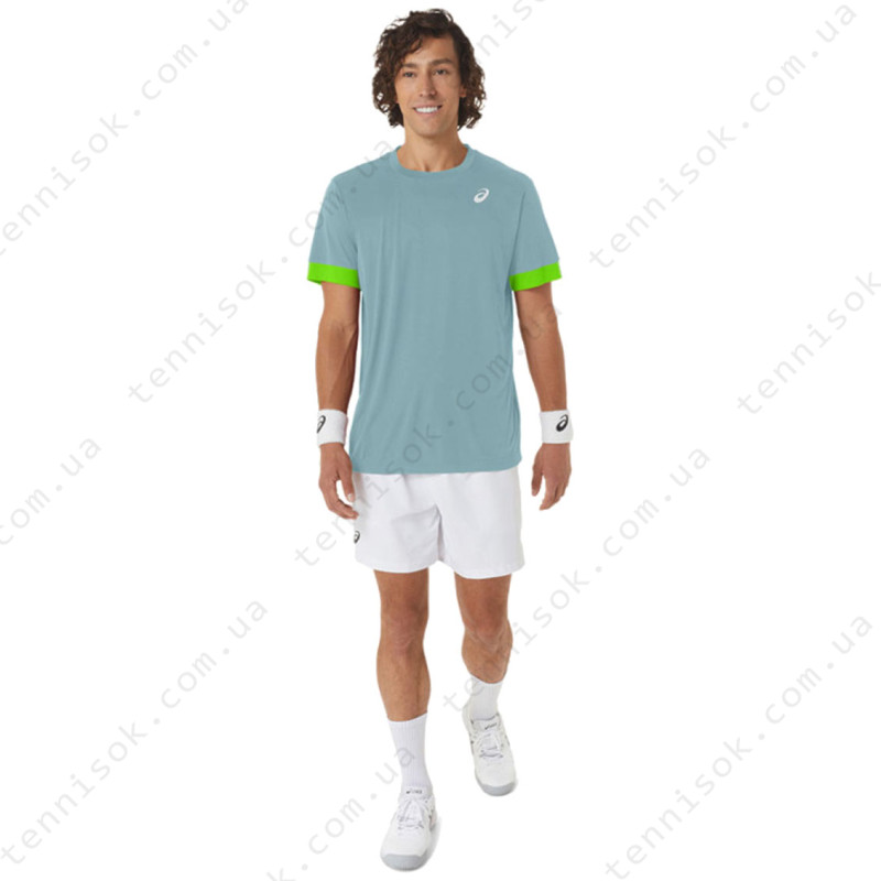  Asics Men Court Short Sleeve Top 2041A255-401