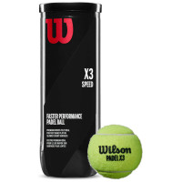 Теннисные мячи Wilson X3 Speed ​​Padel