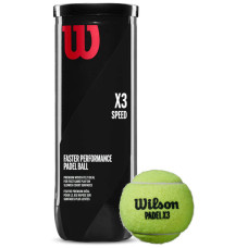 Теннисные мячи Wilson X3 Speed ​​Padel