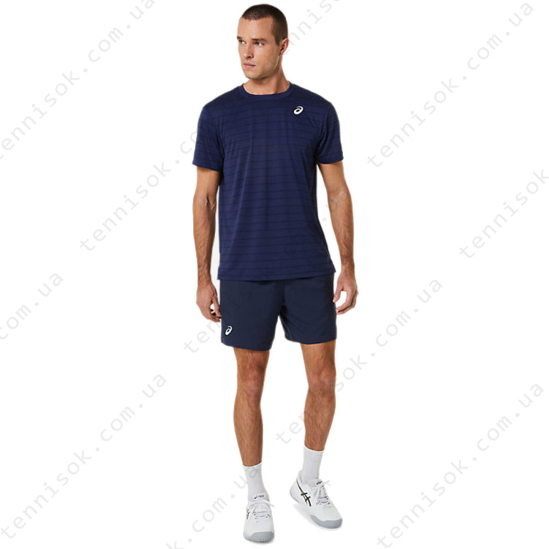  Asics Men Court Stripe SS Top 2041A257-400