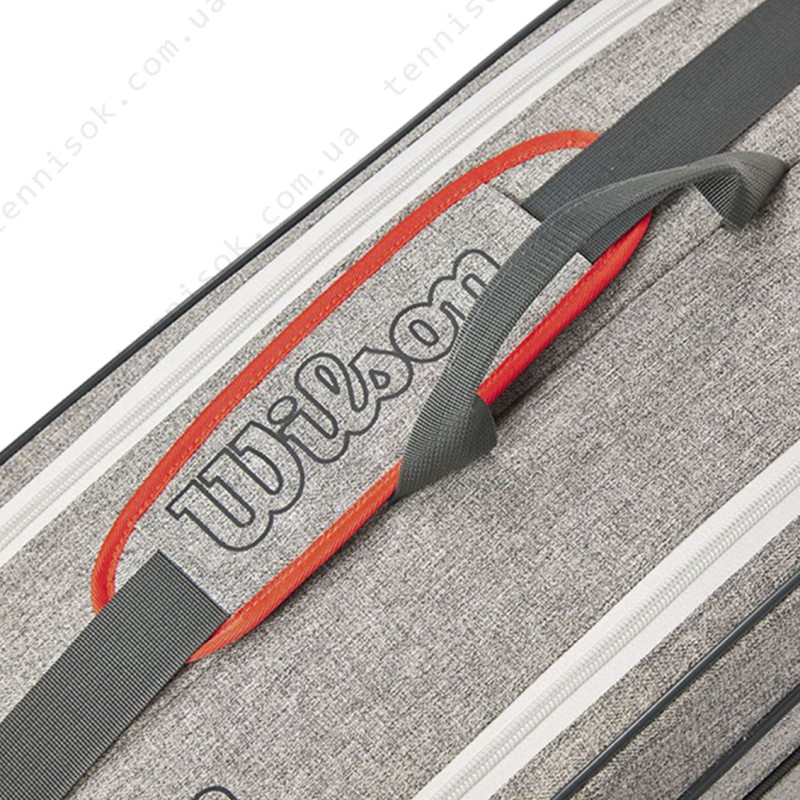 Теннисная сумка Wilson Team Heather Grey 6PK WR8022601001