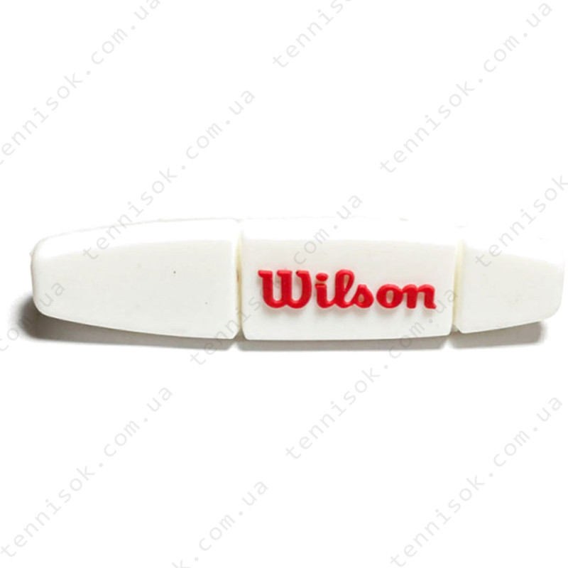 Виброгасители Wilson Logo Long White Vibration Dampener