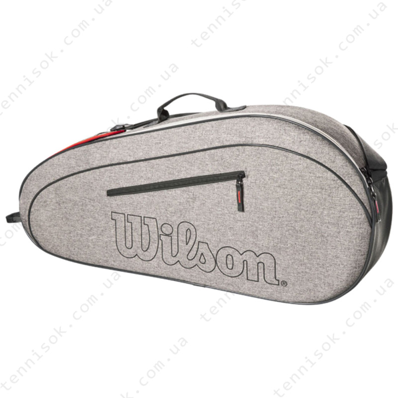 Теннисная сумка Wilson Team Heather Grey 3PK WR8022801001
