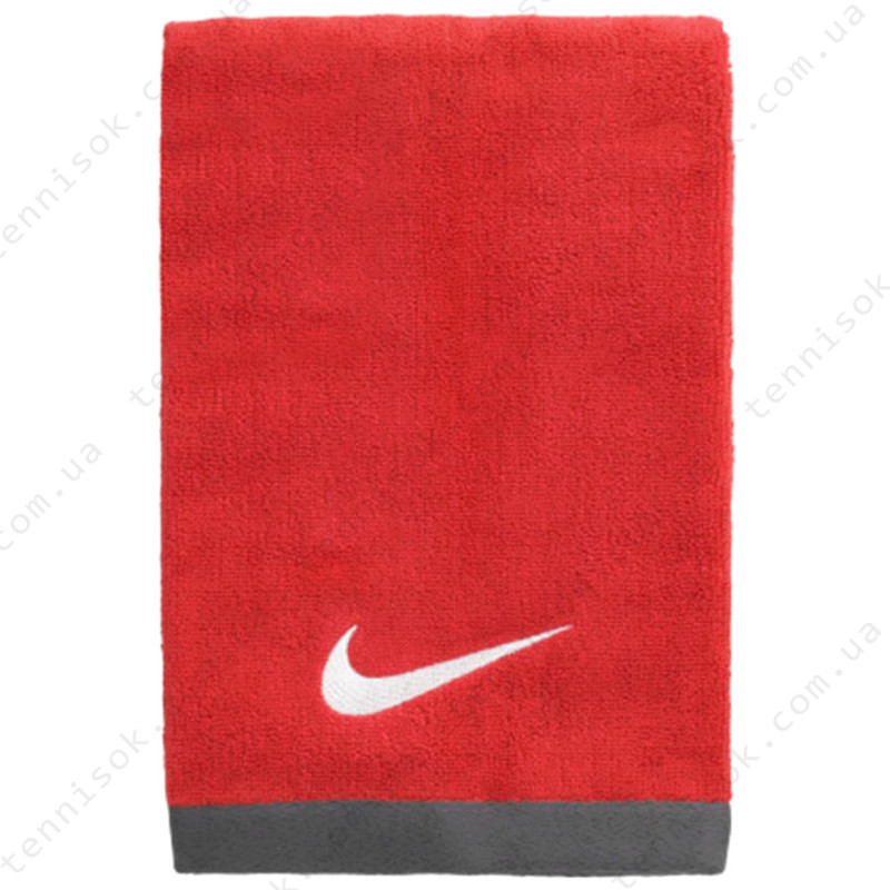 Полотенце Nike Fundamental Towel Large White/Red 60x120см