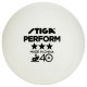Кульки Stiga Perform 3-star ABS White 1pcs