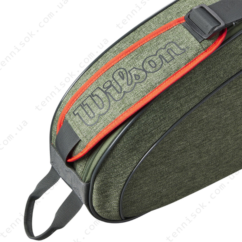 Тенісна сумка Wilson Team Heather Green 3PK WR8022901001