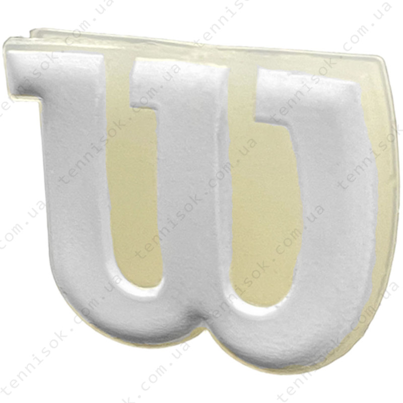 Віброгасники Wilson Logo White Vibration Dampener