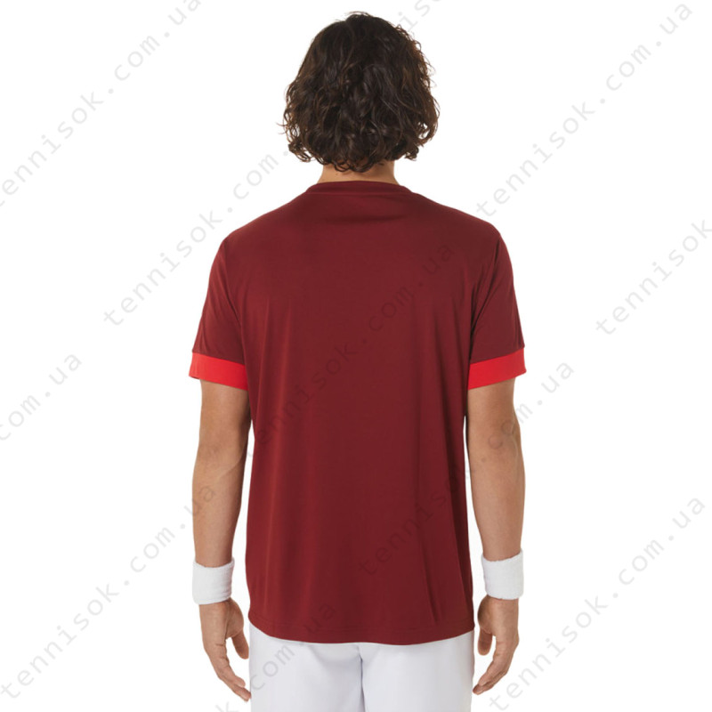  Asics Men Court Short Sleeve Top 2041A255-601