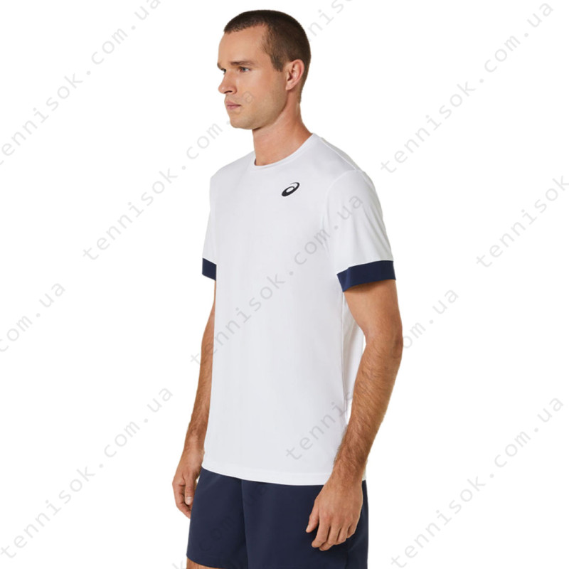  Asics Men Court Short Sleeve Top 2041A255-102