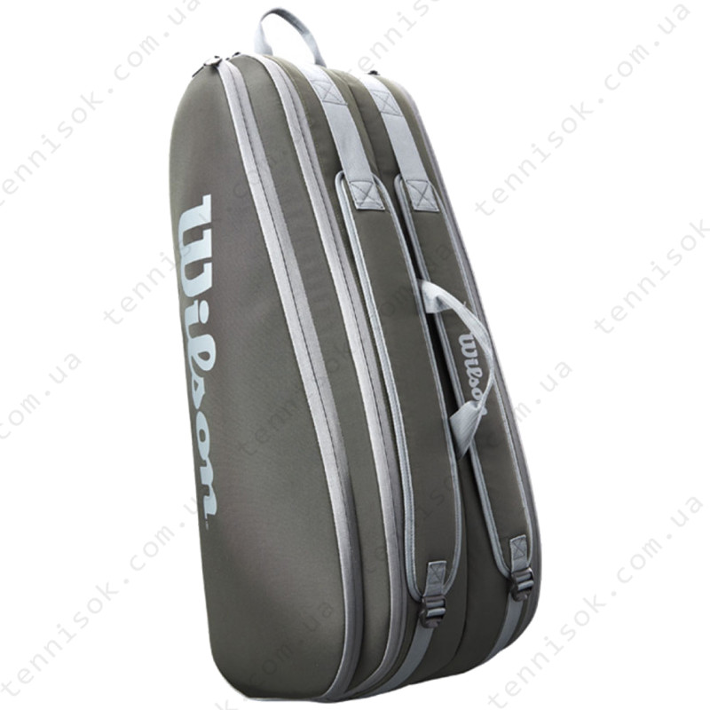 Теннисная сумка Wilson Tour Dark Green 6PK WR8022501001