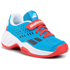 Теннисные кроссовки Babolat Pulsion All Court Kid 32S20518 Tomato Red/Blue Aster