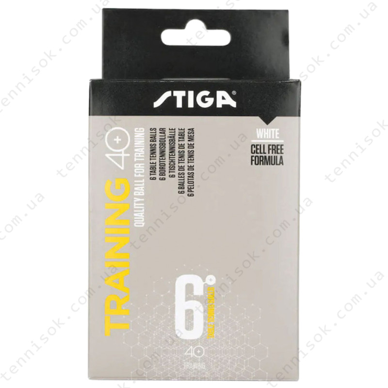 Шарики Stiga Training 40+ ABS 6-pack