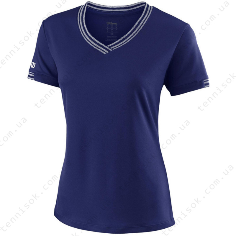  Футболка Wilson Team V-Neck Tee WRA770004