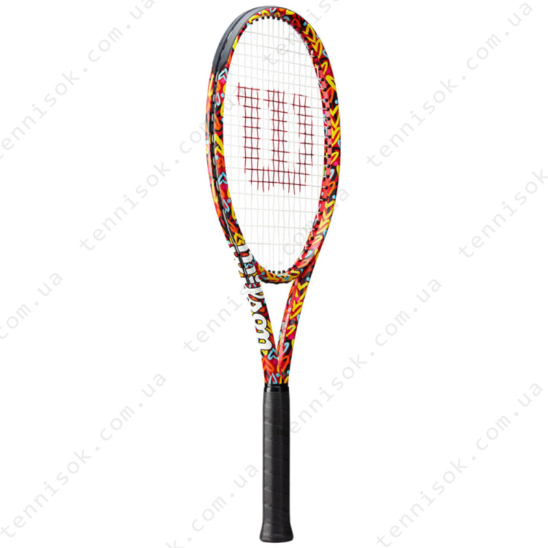 Теннисная ракетка Wilson Clash 100 V2 Britto Hearts WR128210