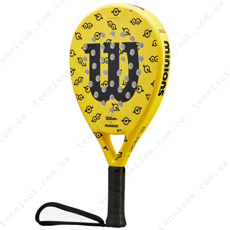Тенісна ракетка Wilson Minions Eyes Blade Jr Padel WR070611 Junior