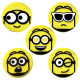 Виброгасители Wilson Minions 2.0 Vibration Damper 1P WR8413801001