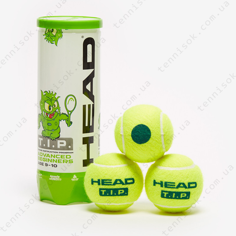 тенісні м'ячі Head Tip Green